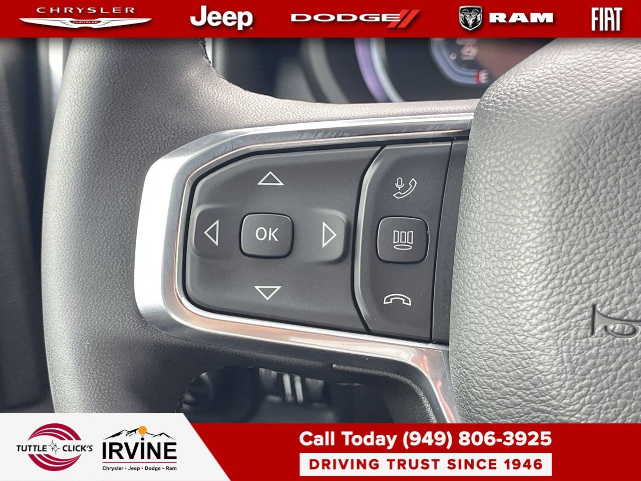 Used 2025 Bright White Clearcoat Ram Laramie image 36
