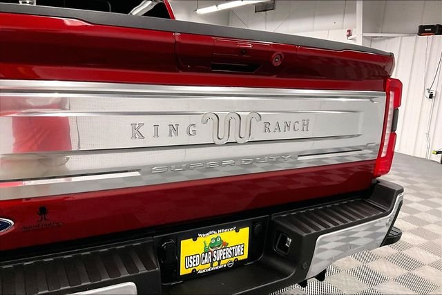 Used 2025 Ruby Red Metallic Tinted Clearcoat Ford King Ranch image 9