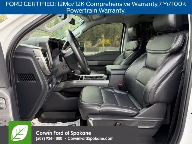Certified Used 2024 Oxford White Ford Lariat image 3