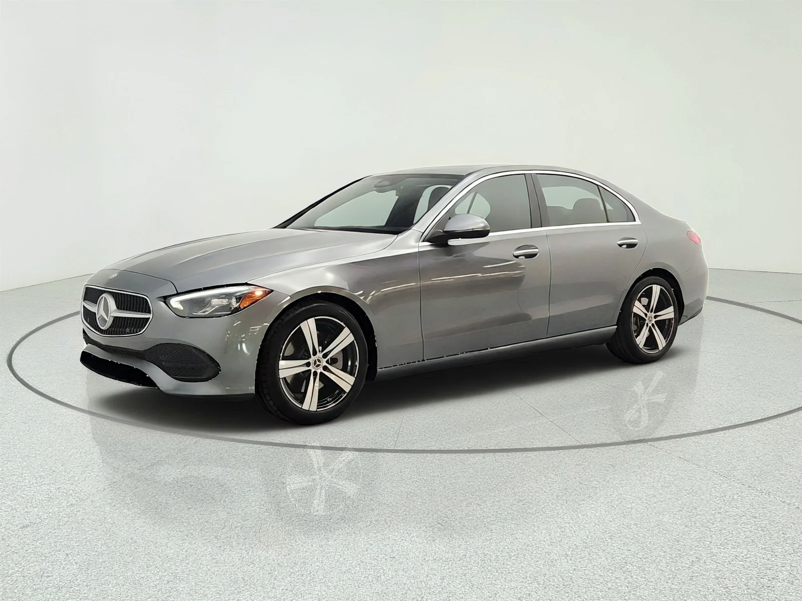 Certified Used 2022 Selenite Grey Metallic Mercedes-Benz C 300 Sedan image 1