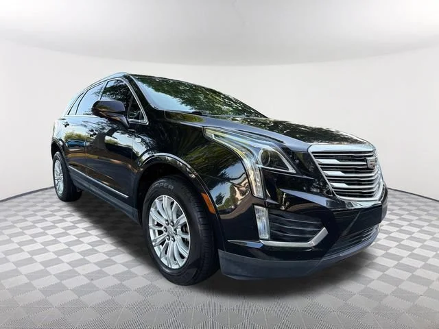 Used 2017 STELLAR BLACK METALLIC Cadillac FWD image 3