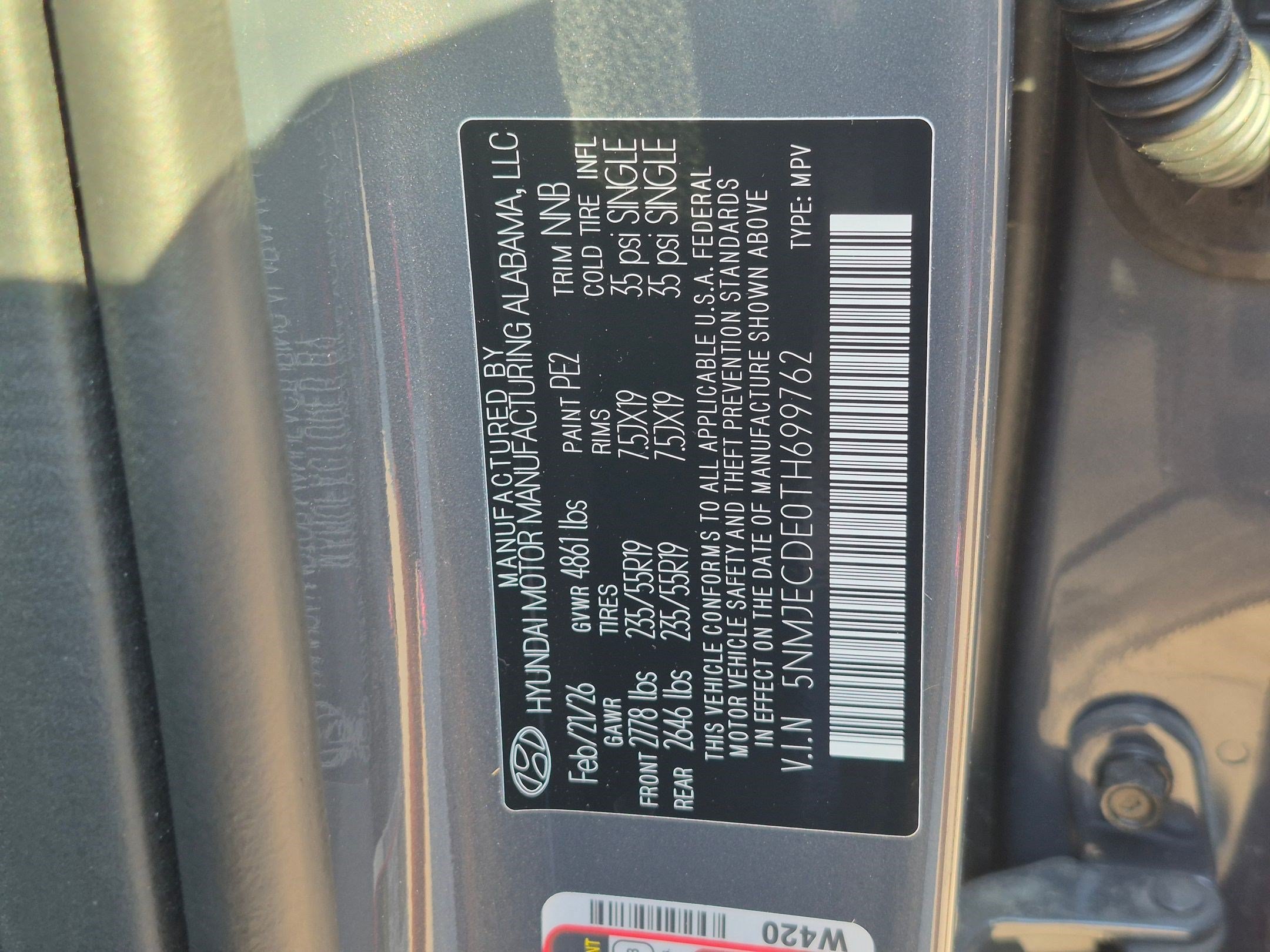 New 2026 Ecotronic Gray Hyundai Limited image 26