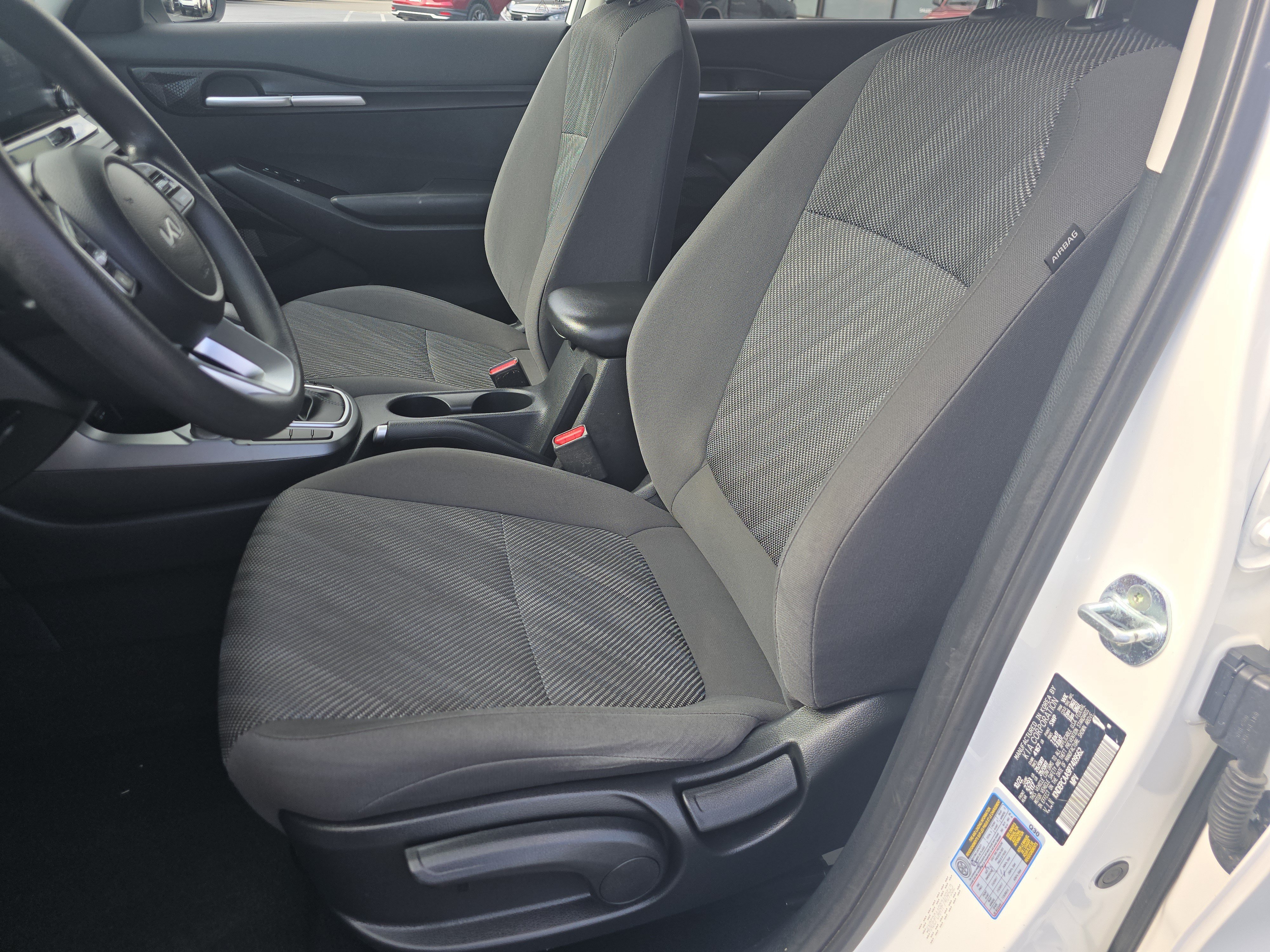 Used 2023 Snow White Pearl Kia LX image 21