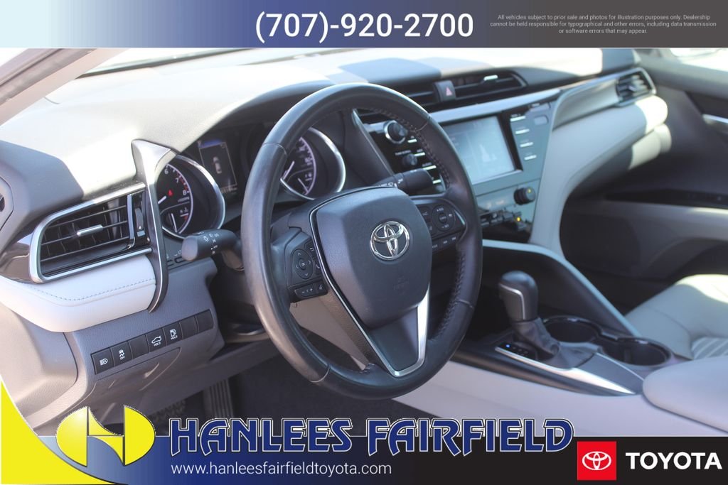 Certified Used 2019 White Toyota SE image 11