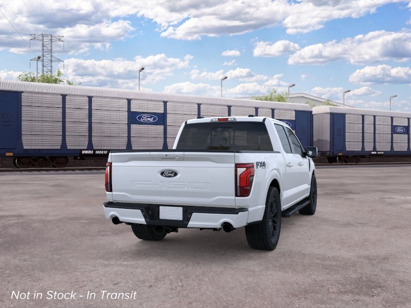 New 2026 Star White Metallic Tri-Coat Ford Lariat® image 8