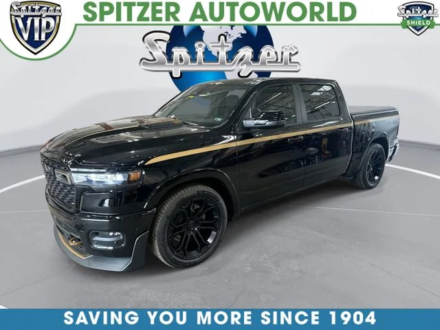 New 2026 Diamond Black Crystal Pearlcoat RAM Big Horn/Lone Star image 1