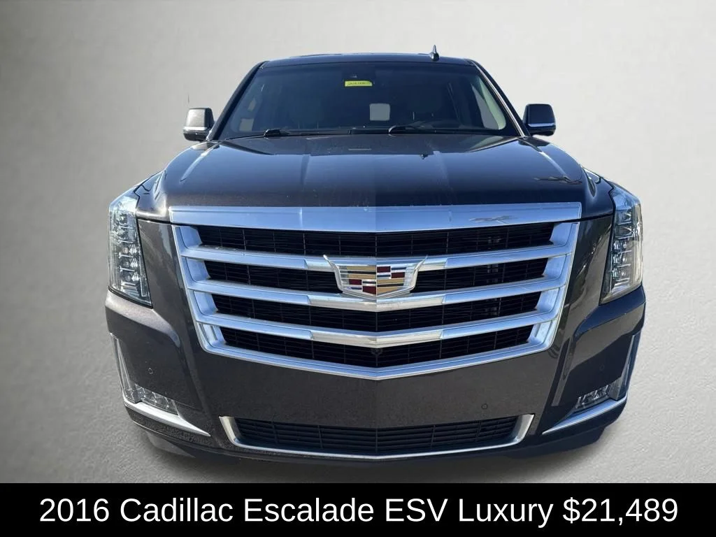 Used 2016 Gray Cadillac Luxury image 8