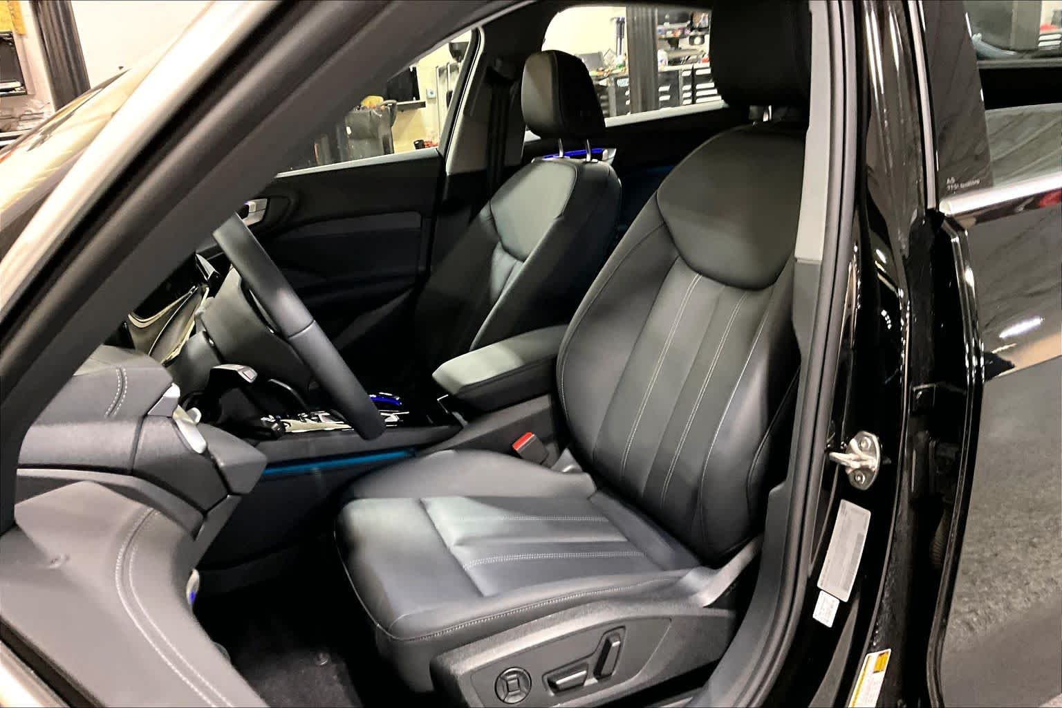 Used 2025 Mythos Black Metallic Audi Premium image 8