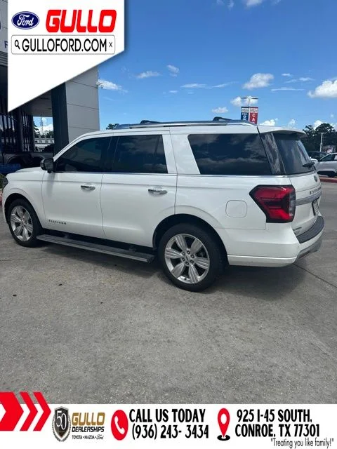 Used 2023 Star White Metallic Tri-Coat Ford Platinum image 4