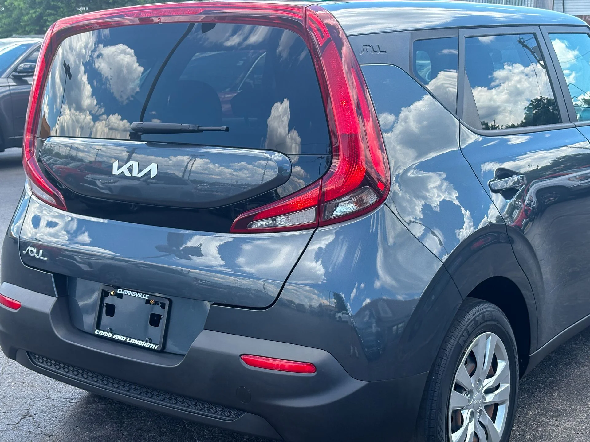 Used 2022 Gray Kia LX image 19