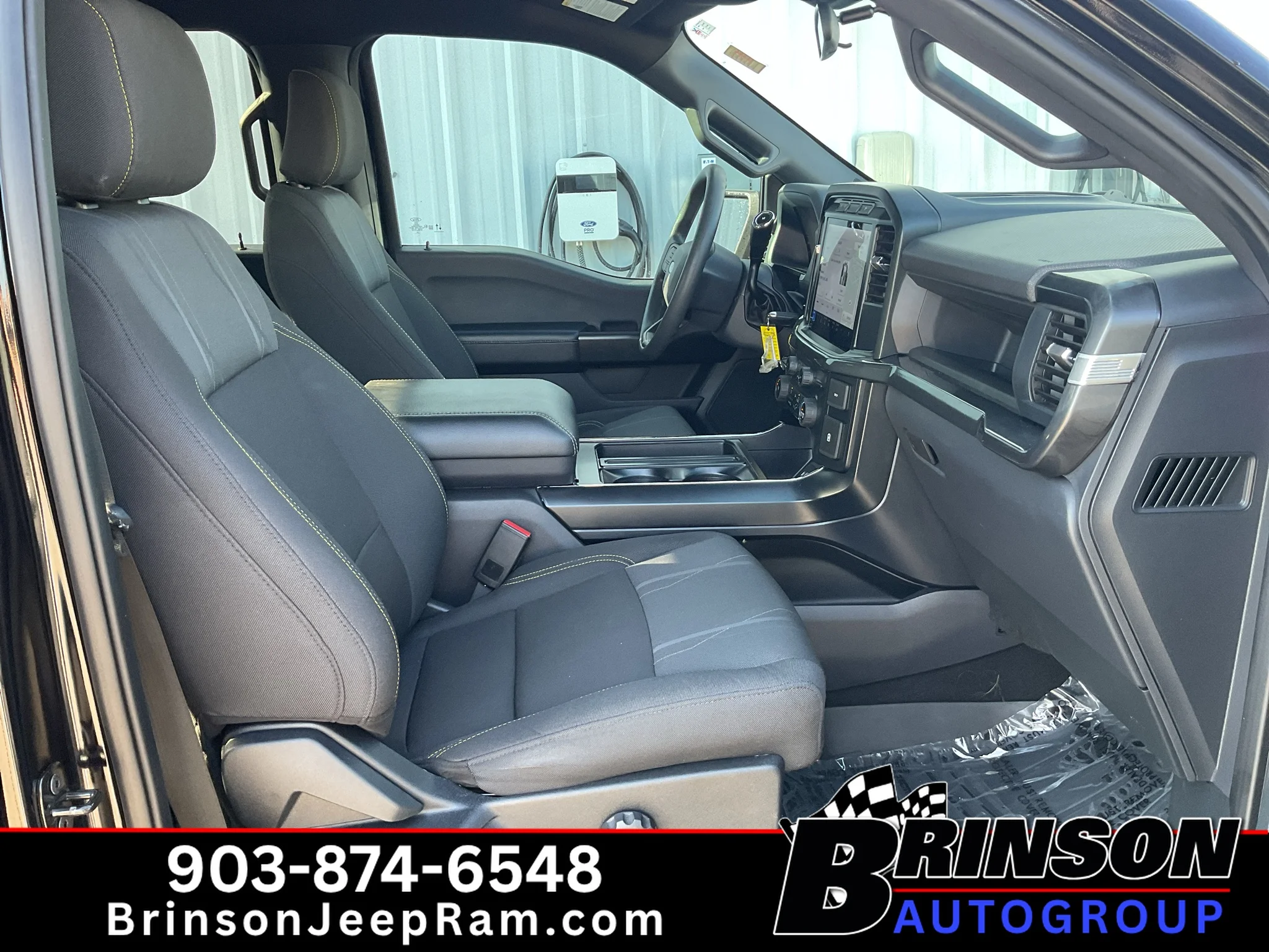 Used 2024 Agate Black Metallic Ford STX image 21