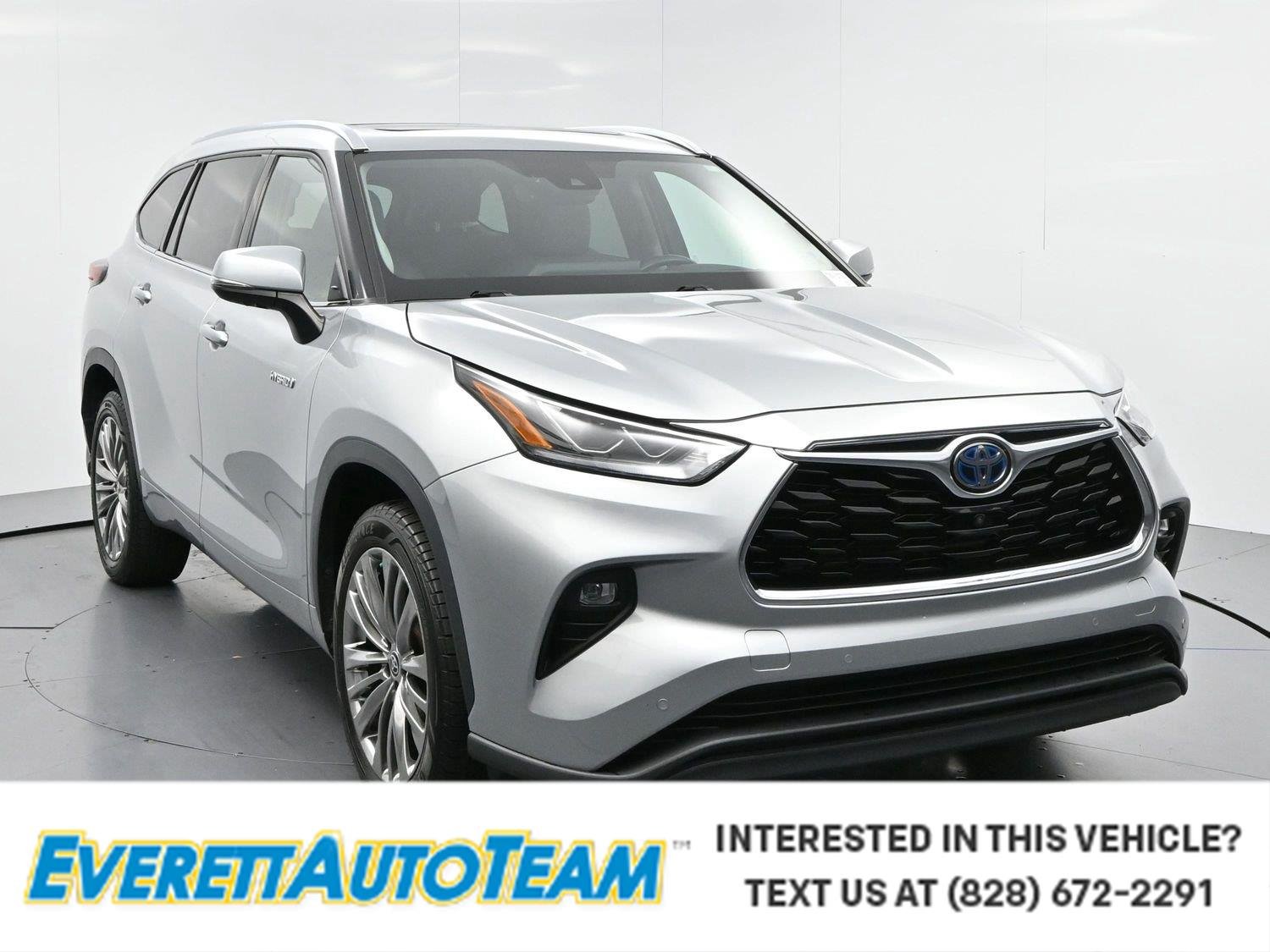 Used 2021 Celestial Silver Metallic Toyota Limited image 1