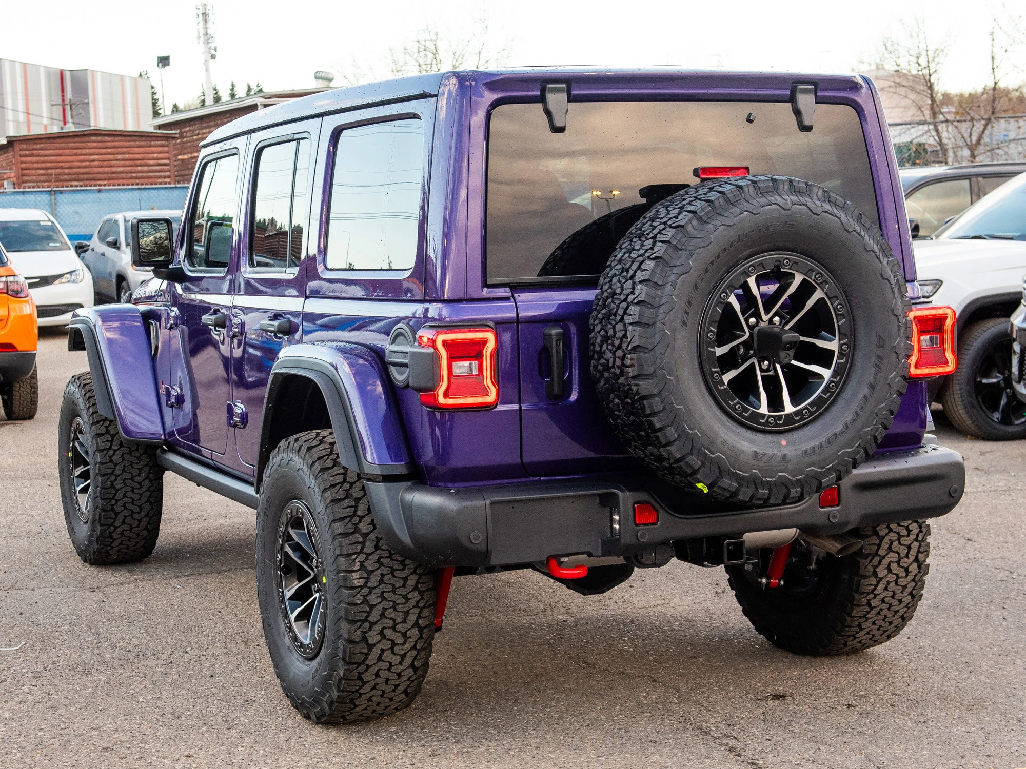 Used 2026 reign Jeep Rubicon X* 4 Door 4x4, Sky 1-Touch Pwr Top, Steel Bumpers, 35 Inch Tires image 3