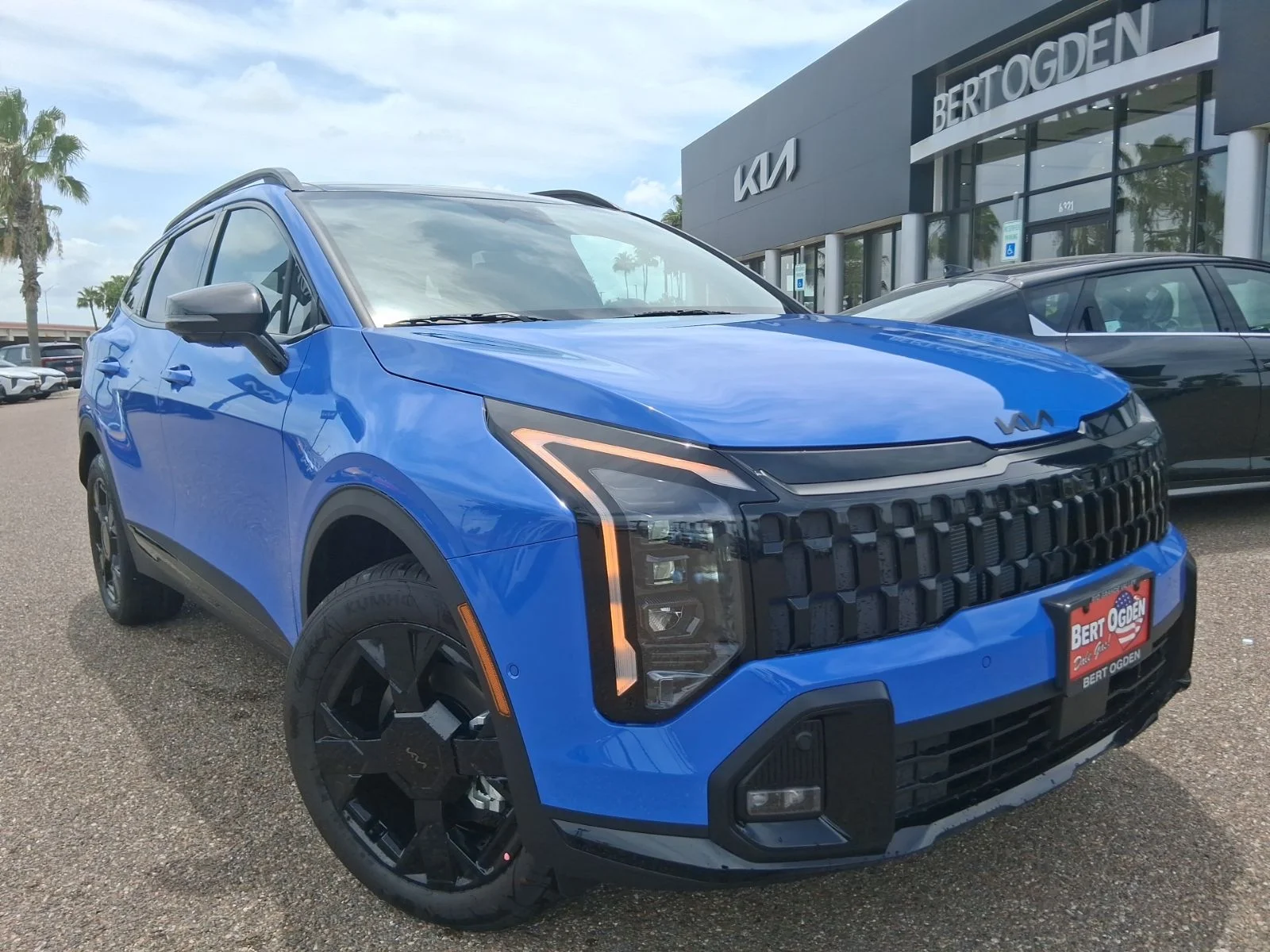New 2026 Blue Kia X-Line image 1