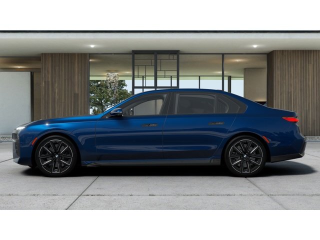 New 2026 Tanzanite Blue II Metallic BMW 740i image 4