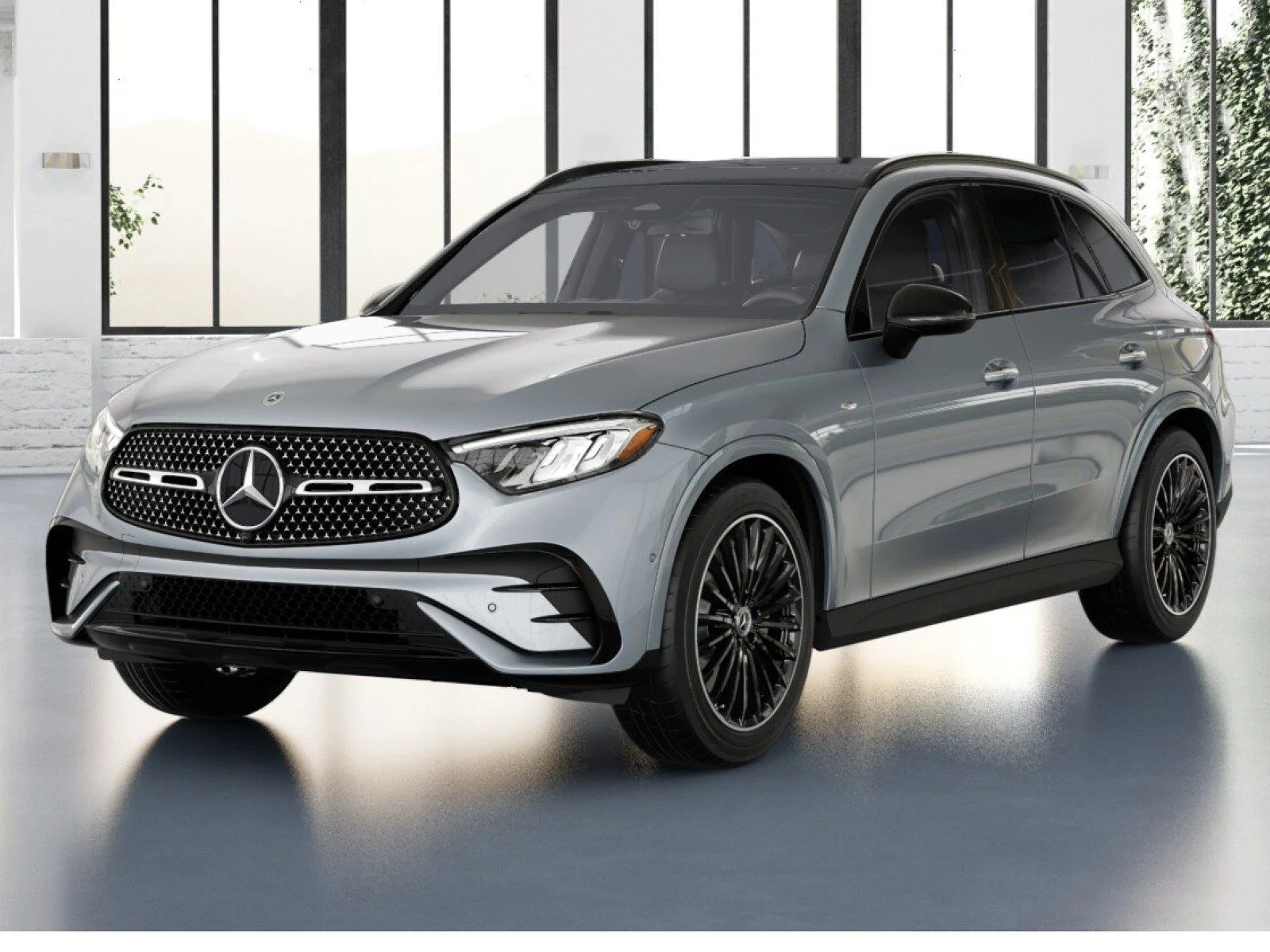 New 2026 Silver Mercedes-Benz GLC 350e image 1