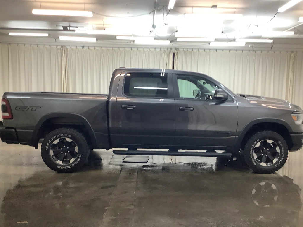 Used 2022 Granite Crystal Metallic Clearcoat Ram Rebel image 5