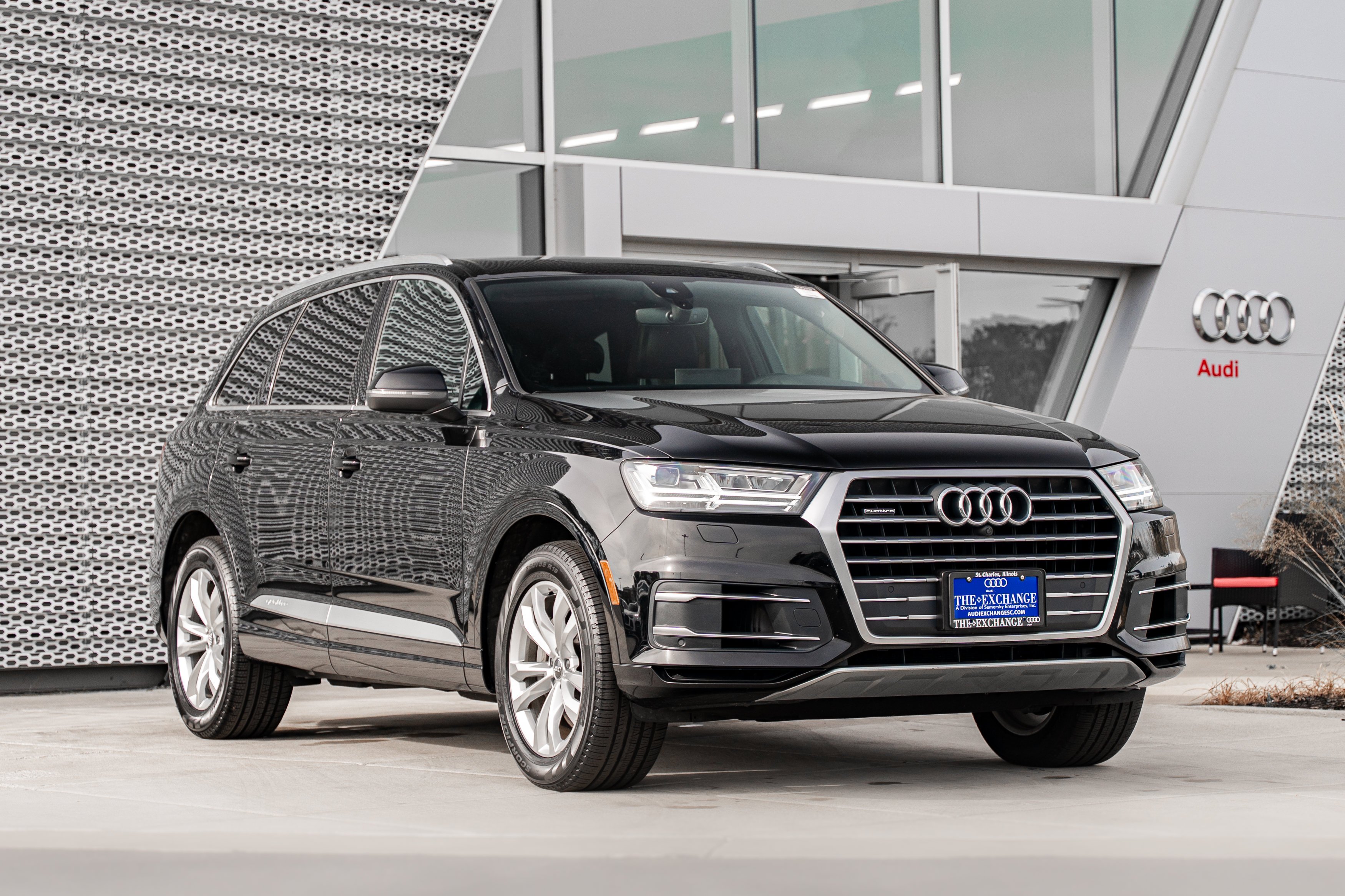 Used 2019 Night Black Audi Premium Plus image 1