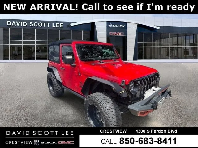 Used 2021 Firecracker Red Clearcoat Jeep Willys image 1