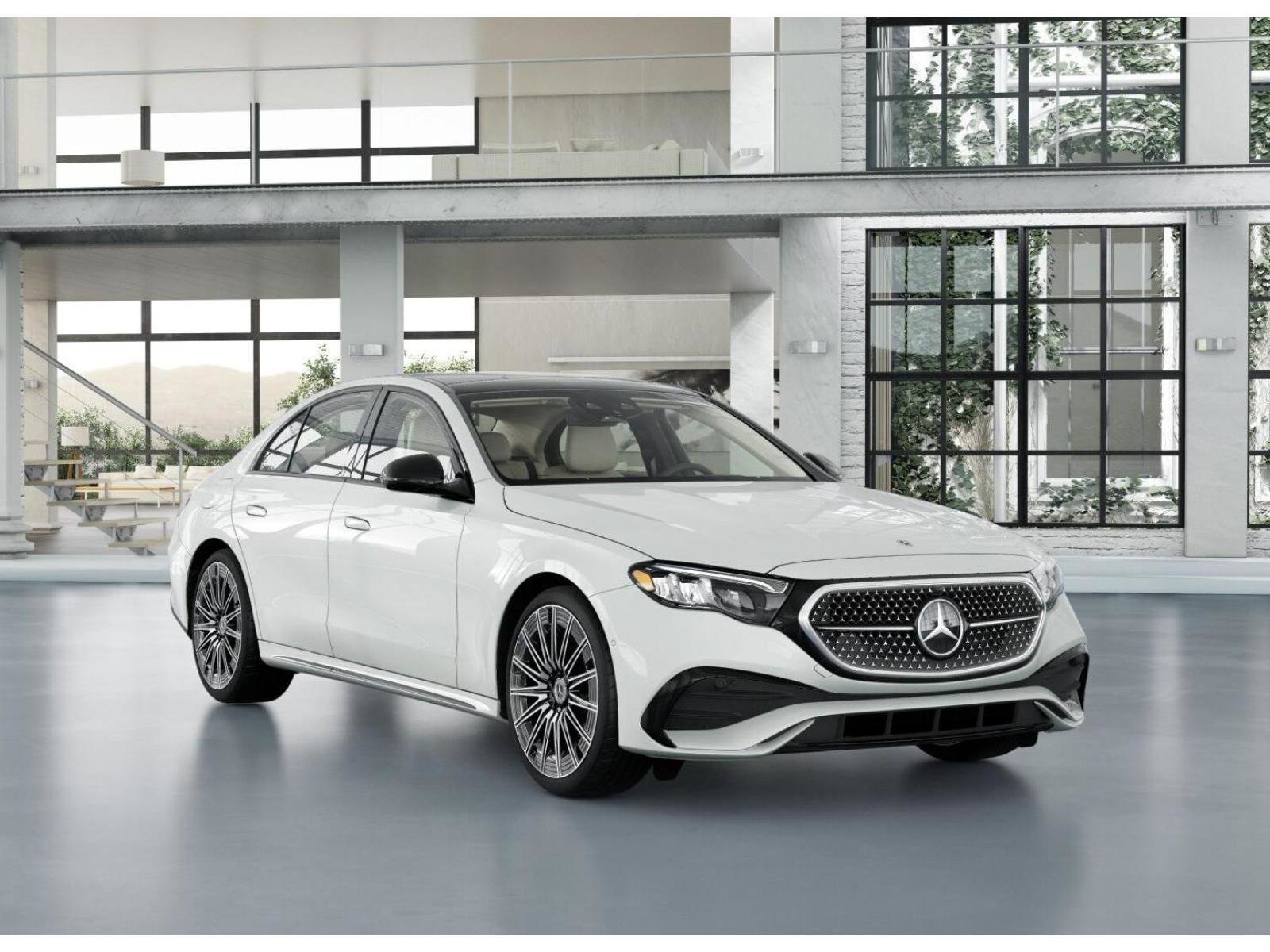 New 2026 MANUFAKTUR Moonlight White Metallic Mercedes-Benz E 450 image 10