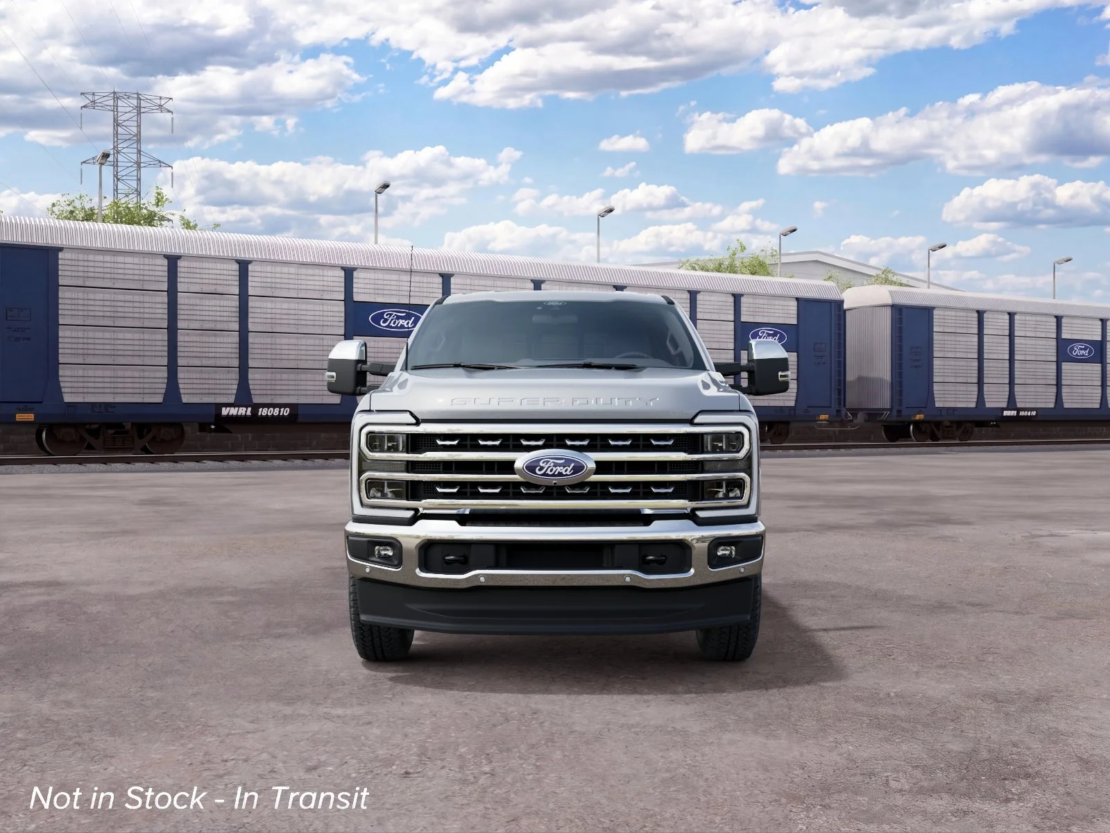New 2027 Iconic Silver Metallic Ford F-250® Lariat® image 3