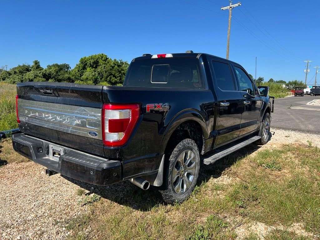 Used 2023 Antimatter Blue Metallic Ford Platinum image 2