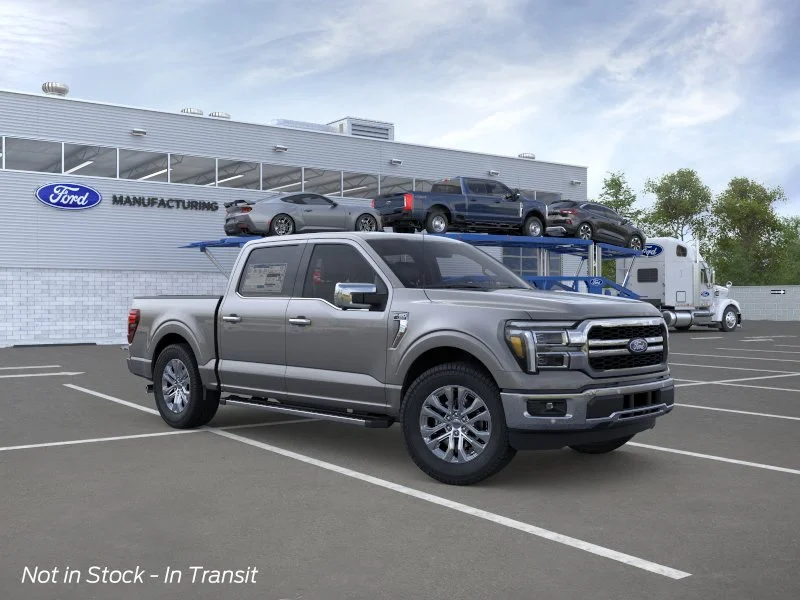 New 2026 Carbonized Gray Metallic Ford Lariat® image 7