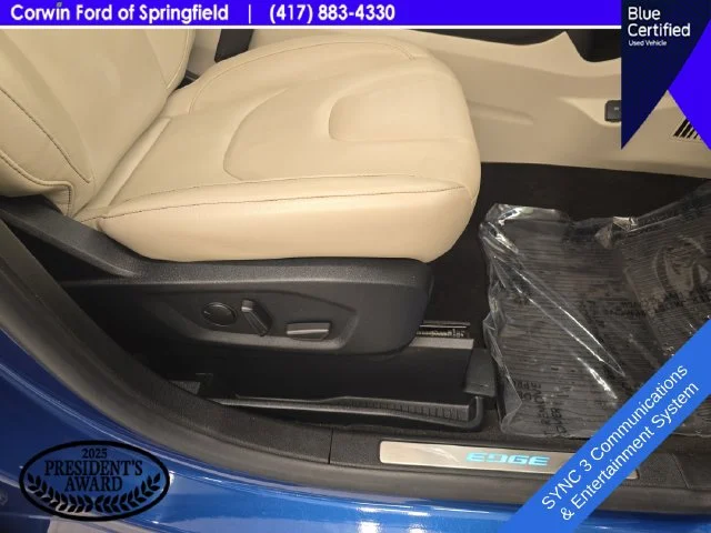 Certified Used 2020 Atlas Blue Metallic Ford Titanium image 11