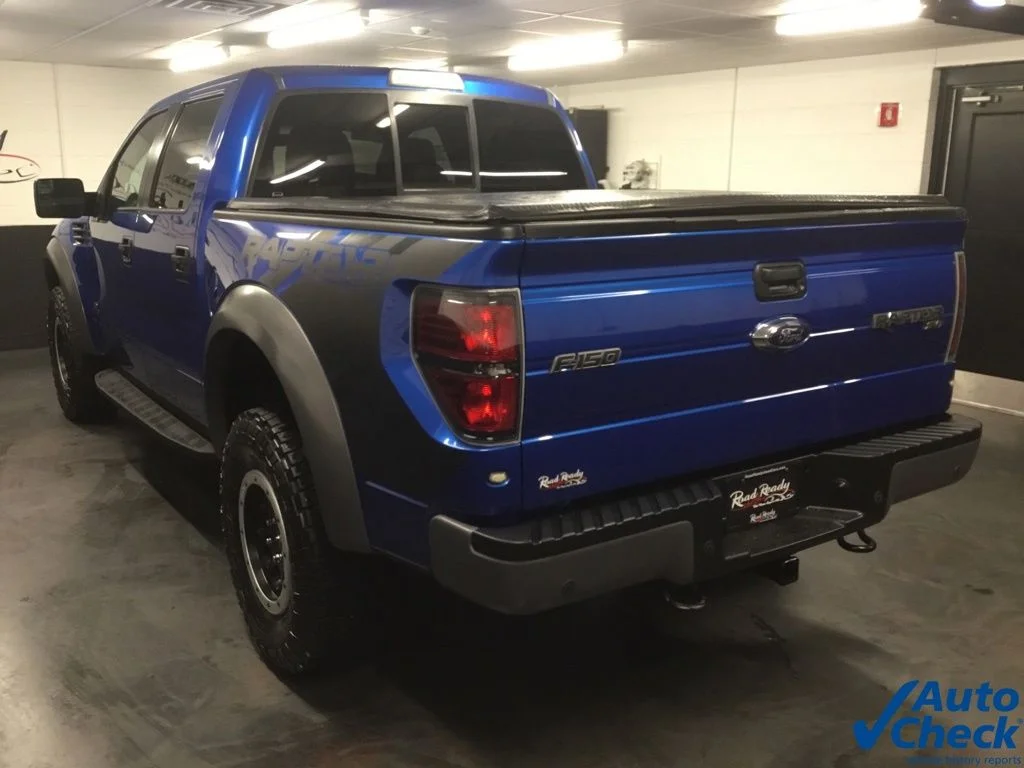 Used 2014 Blue Ford SVT Raptor image 7