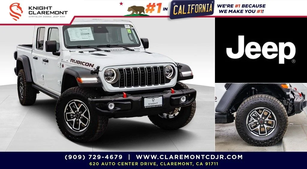 New 2026 White Jeep Rubicon image 1