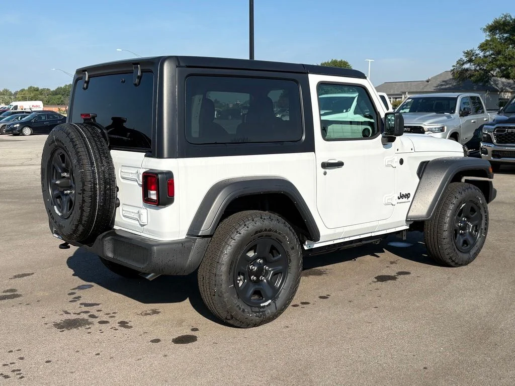 New 2026 Bright White Clear-Coat Exterior Paint Jeep Sport image 8