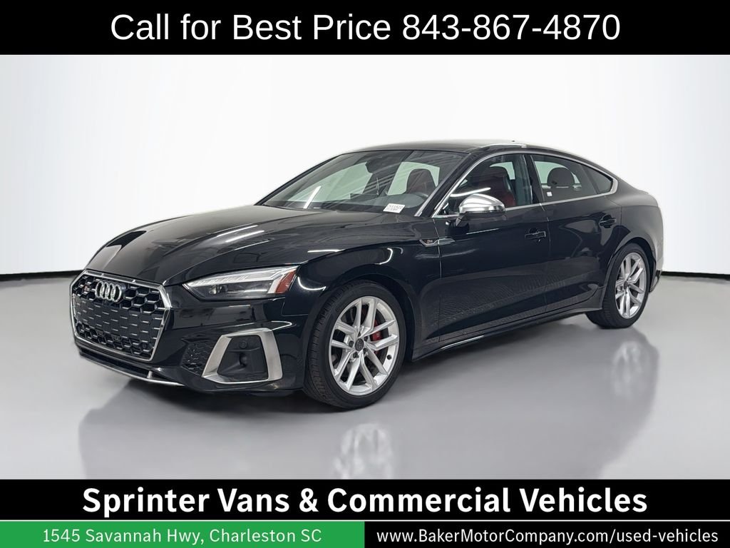 Used 2021 Black Audi Premium Plus image 1