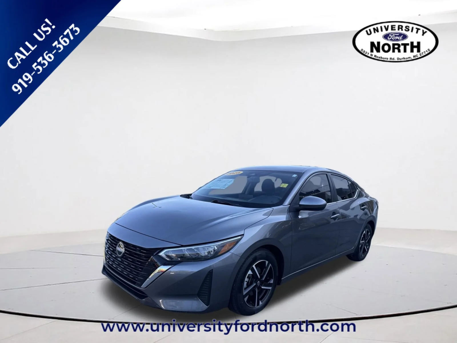 Used 2025 Gun Metallic Nissan SV image 3