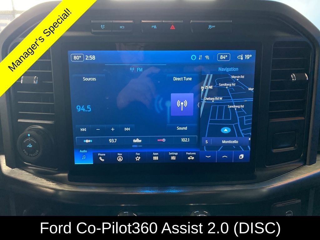 Used 2022 Ford F-150 Lariat with VIN 1FTFW1ED8NFC19836 for sale in Monticello, Minnesota