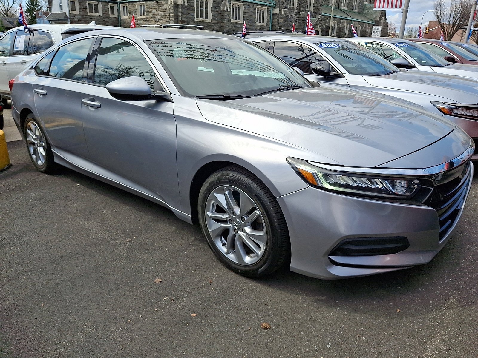 Used 2018 Honda Accord LX with VIN 1HGCV1F13JA144417 for sale in Ardmore, PA