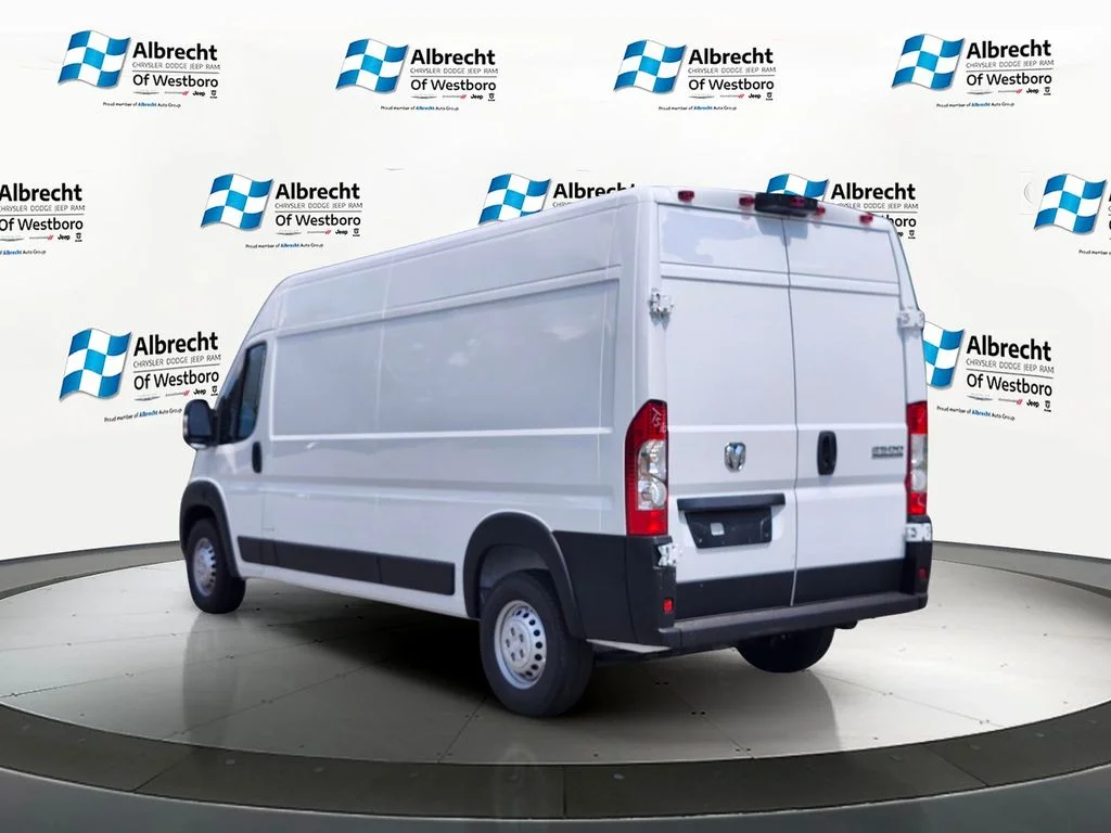 New 2026 Bright White Clearcoat RAM High Roof image 3