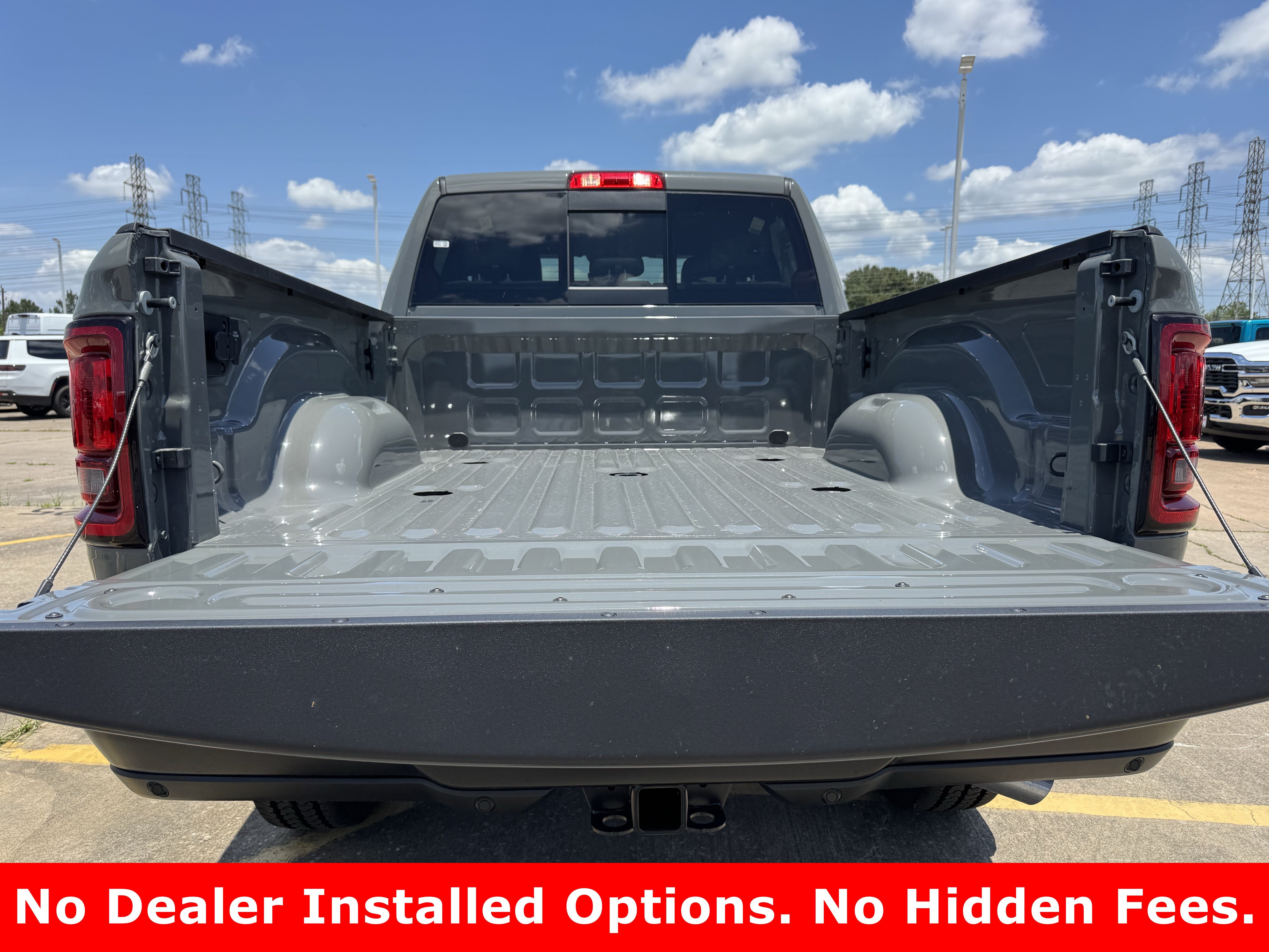 New 2026 Ceramic Gray Clear-Coat Exterior Paint RAM Tradesman image 12