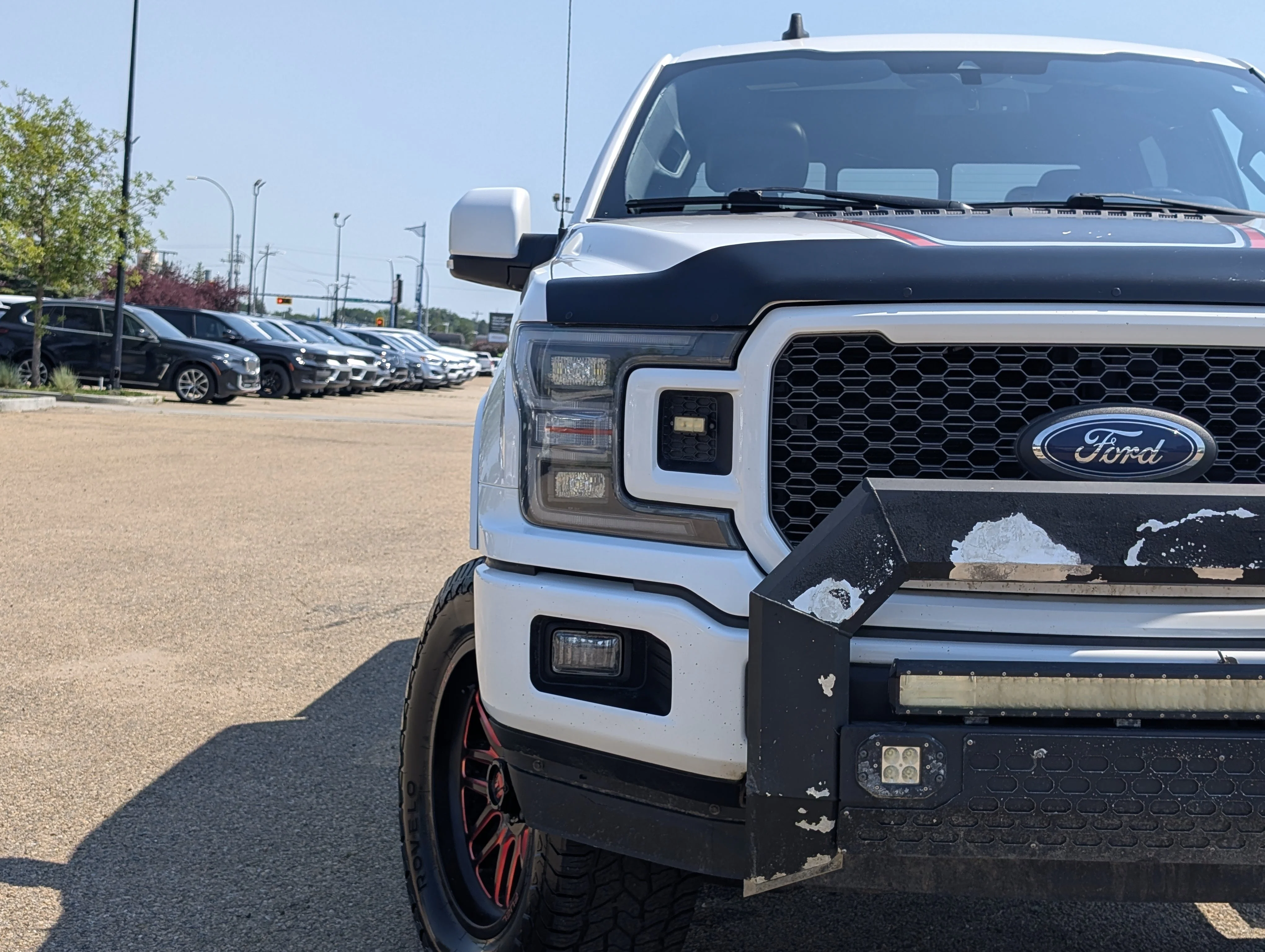 Used 2019 Oxford White Ford XL 4WD SuperCrew 5.5