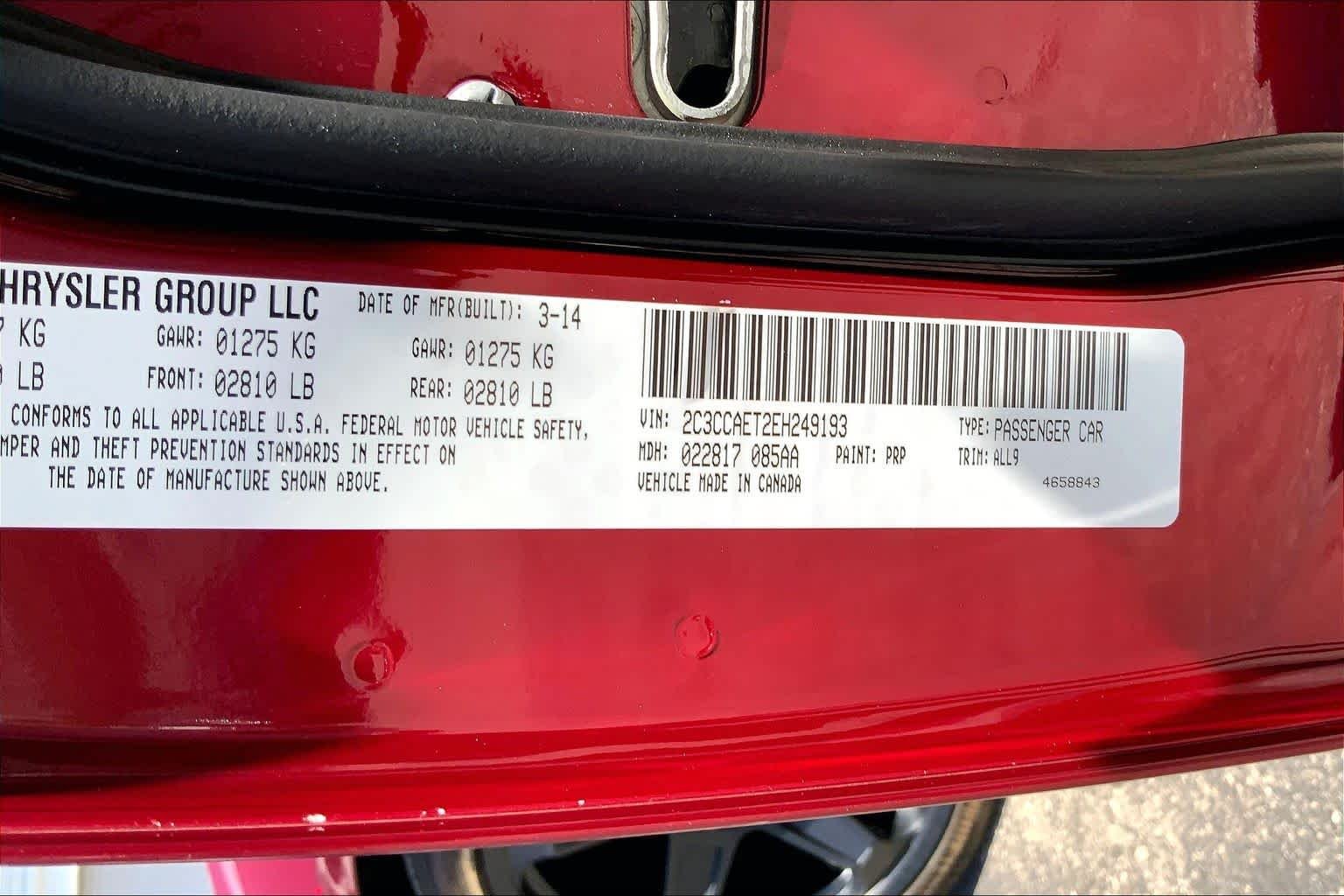 Used 2014 Deep Cherry Red Crystal Pearlcoat Chrysler 300C image 29
