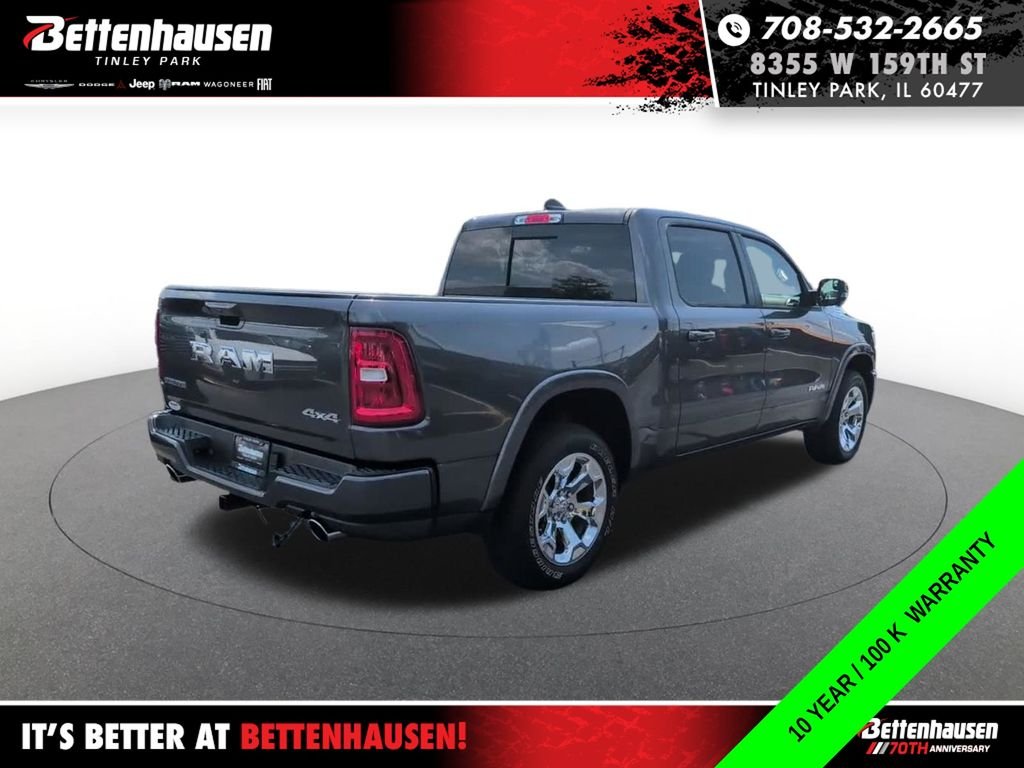 New 2026 Granite Crystal Metallic Clear-Coat Exterior Paint RAM Big Horn image 4