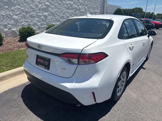 Used 2024 White Toyota LE image 7