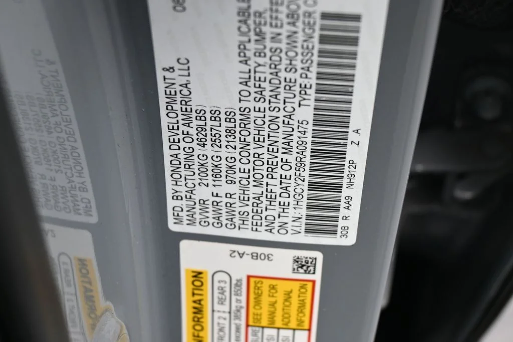 Used 2024 Urban Gray Pearl Honda Sport image 17