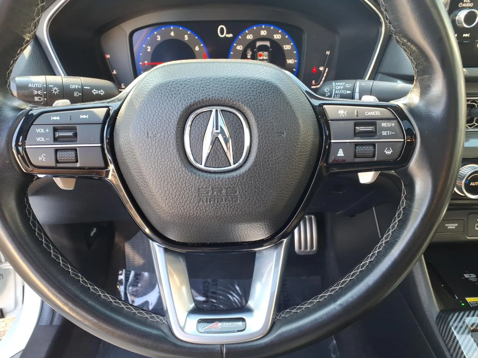 Used 2024 Platinum White Pearl Acura A-SPEC TECH image 11