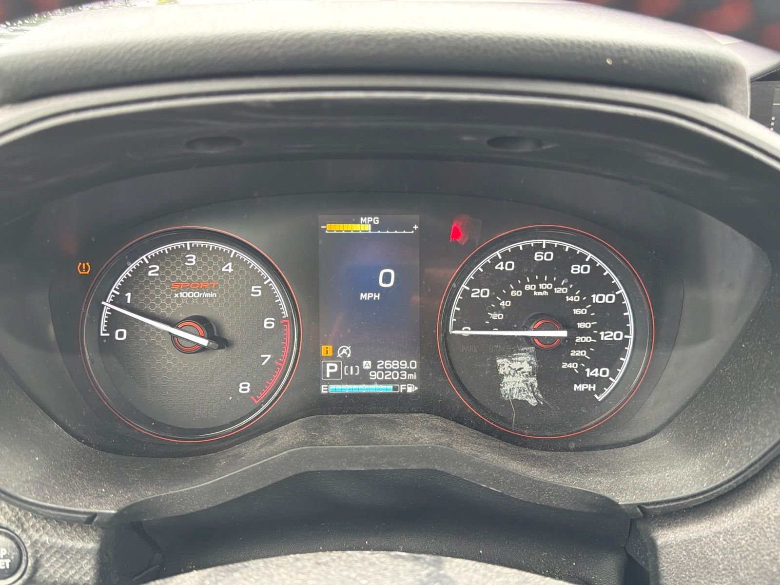 Used 2019 Blue Subaru Sport image 7