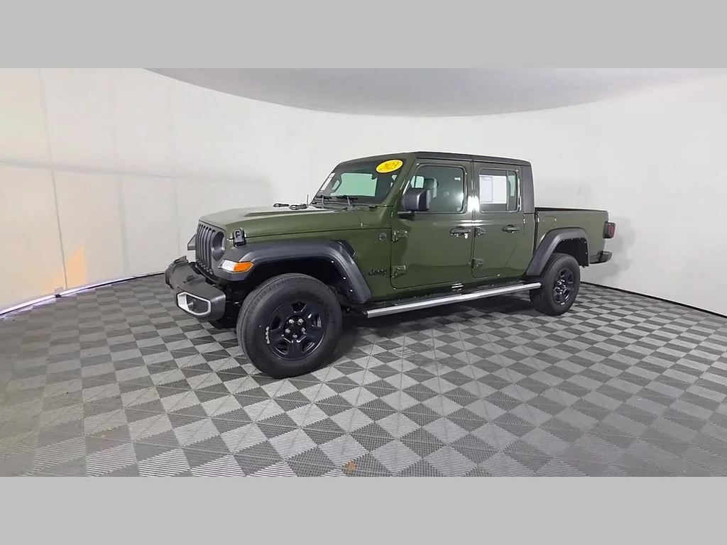 Used 2023 Sarge Green Clearcoat Jeep Sport image 48