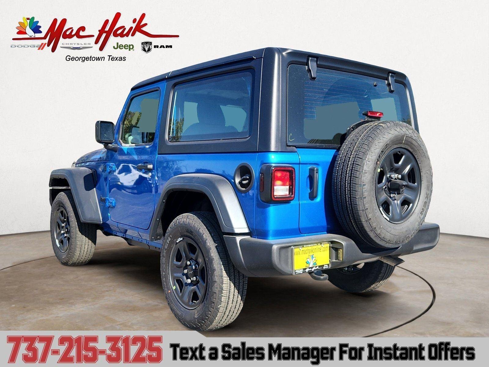 New 2026 Hydro Blue Pearl-Coat Exterior Paint Jeep Sport image 3