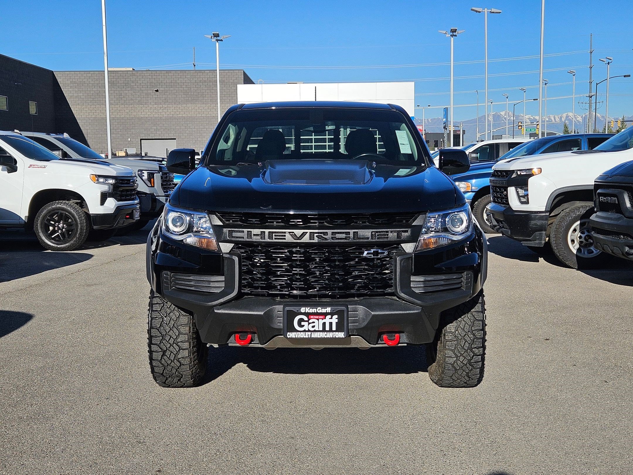 Used 2022 Black Chevrolet 4WD ZR2 image 8