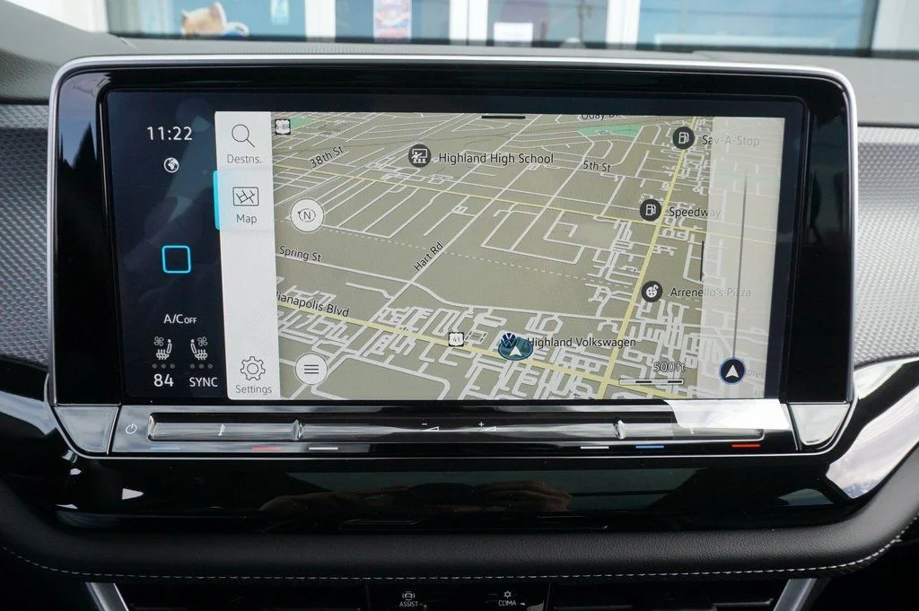 Certified Used 2025 Blue Volkswagen 2.0T SEL R-Line Black image 8