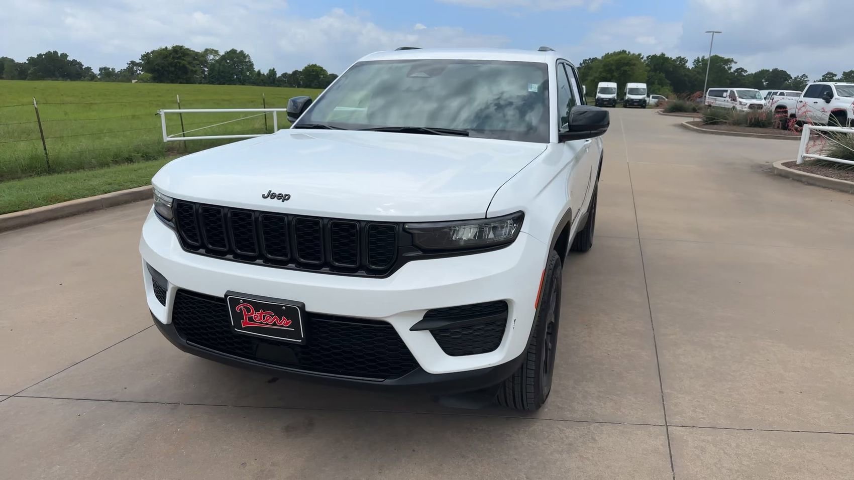 Used 2025 Bright White Clearcoat Jeep Altitude image 4
