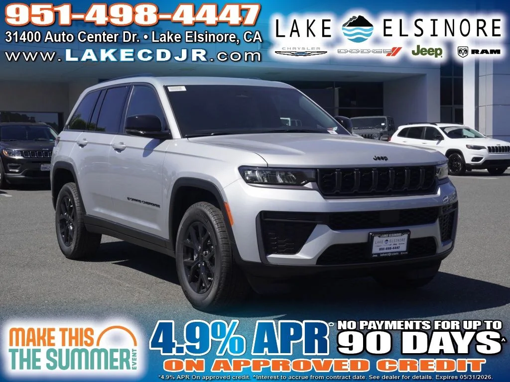 New 2026 Silver Zynith Exterior Paint Jeep Altitude image 1